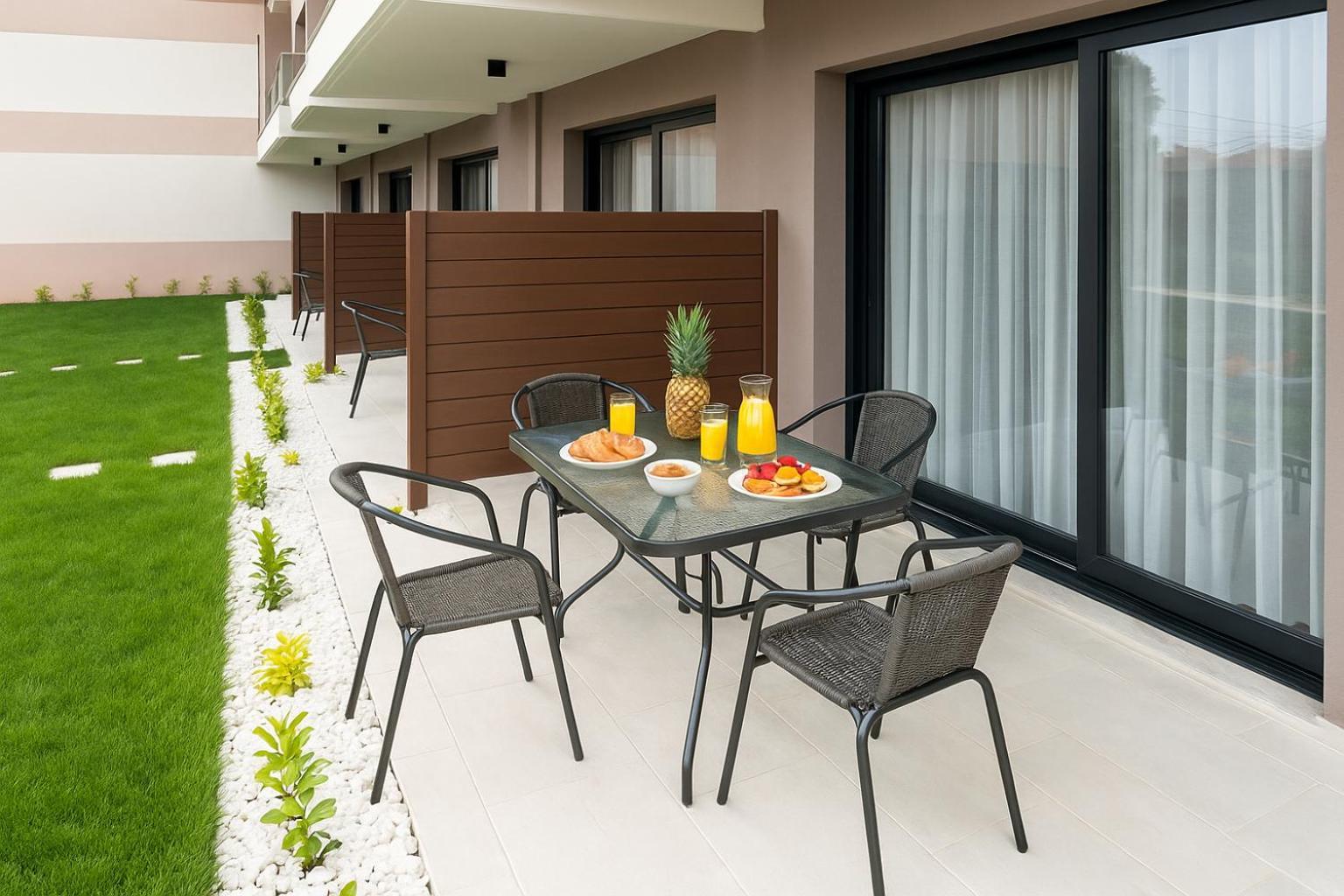 Sithonian Sunset Luxury - Nikiti Cozy Getaways Lejlighedshotel Eksteriør billede